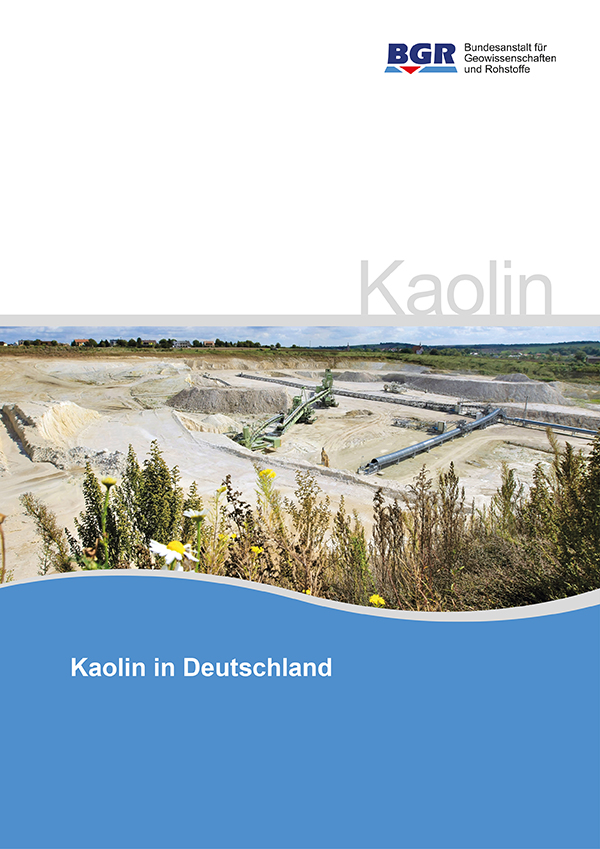 Broschüre Kaolin in Deutschland