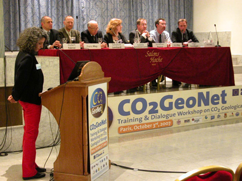 Training and Dialogue Workshop on CO2 Geological Storage 